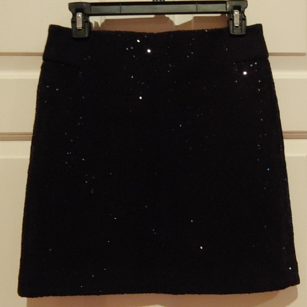 Loft sequined skirt
